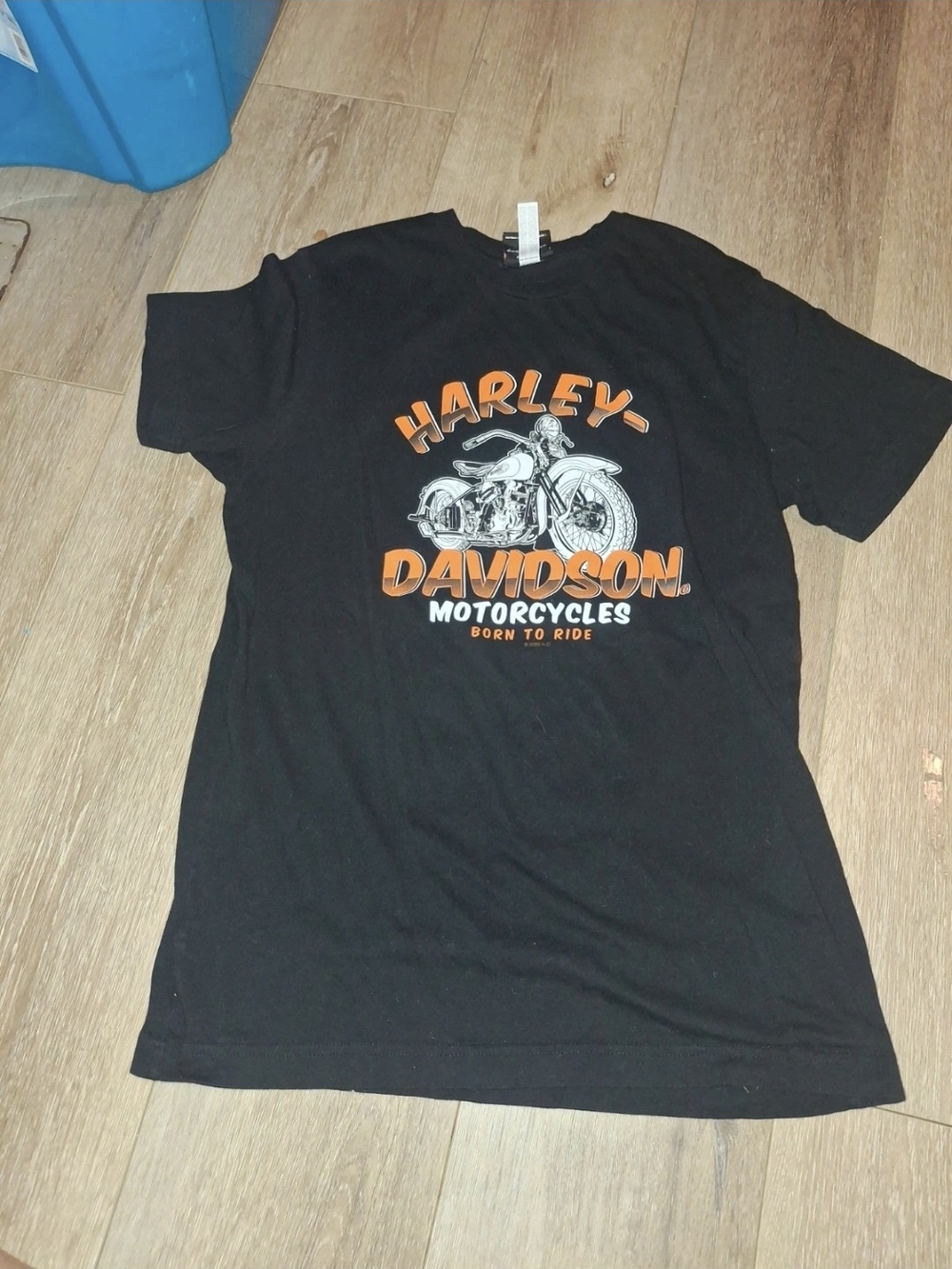 Harley-Davidson Black Motorcycle Graphic Tee